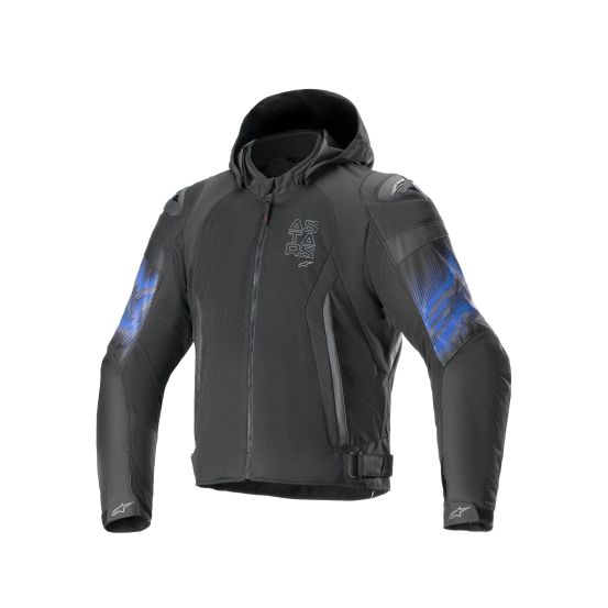 Blouson moto racing Alpinestars Zaca Air Venom Waterproof Noir Bleu
