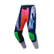 Pantalon cross Alpinestars Supertech édition limitée Records - Multicouleur