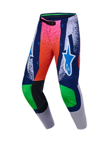 Pantalon cross Alpinestars Supertech édition limitée Records - Multicouleur