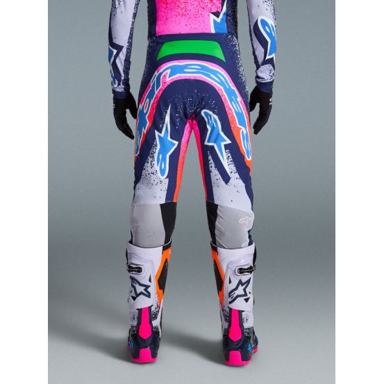 Pantalon cross Alpinestars Supertech édition limitée Records - Multicouleur