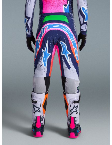 Pantalon cross Alpinestars Supertech édition limitée Records - Multicouleur