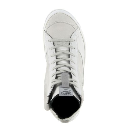 Baskets moto femme Alpinestars Stella Stated Podium Blanc Gris Clair