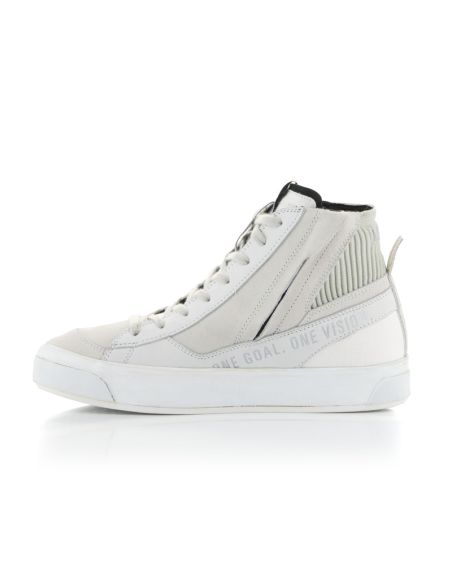 Baskets moto femme Alpinestars Stella Stated Podium Blanc Gris Clair