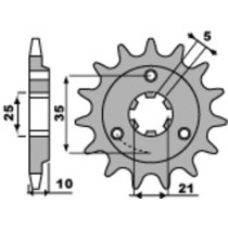 Pignon Acier PBR SUZUKI 650 DR SE 1996-2004