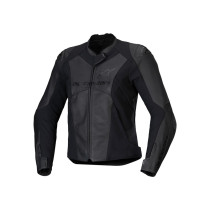 Blouson moto femme cuir racing Alpinestars Stella Faster V3 Noir