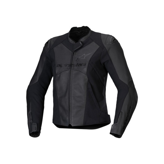 Blouson moto femme cuir racing Alpinestars Stella Faster V3 Noir