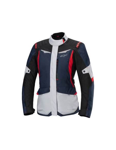 Veste moto femme Alpinestars Stella ST-1 WP Noir Bleu