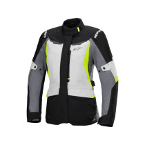 Veste moto femme Alpinestars Stella ST-1 WP Gris Noir Jaune