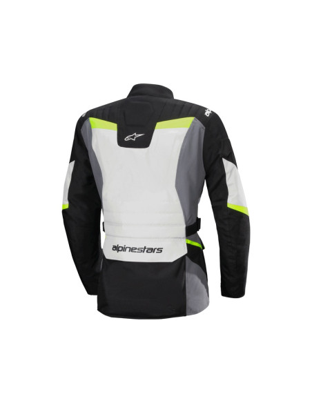 Veste moto femme Alpinestars Stella ST-1 WP Gris Noir Jaune