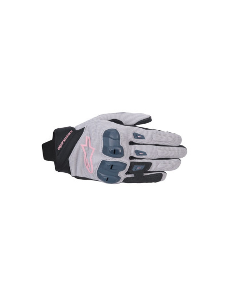 Gants moto racing femme Alpinestars Stella SP-X 1 Gris Noir