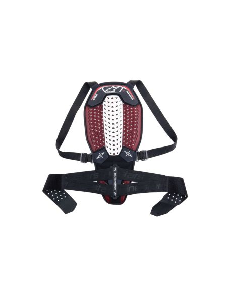 Dorsale moto Alpinestars Nucleon Plasma Noir Blanc Rouge