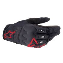 Gants enduro Alpinestars Techdura Noir Rouge