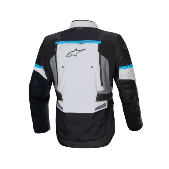 Veste moto Alpinestars Bogota Pro Drystar Gris Noir Bleu