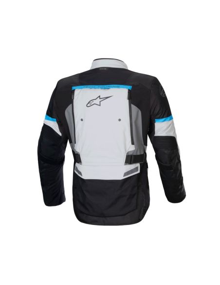 Veste moto Alpinestars Bogota Pro Drystar Gris Noir Bleu