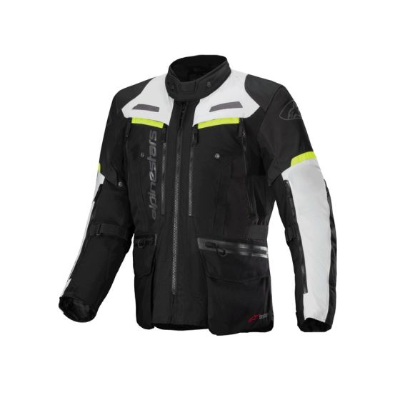 Veste moto Alpinestars Bogota Pro Drystar Noir Gris Jaune