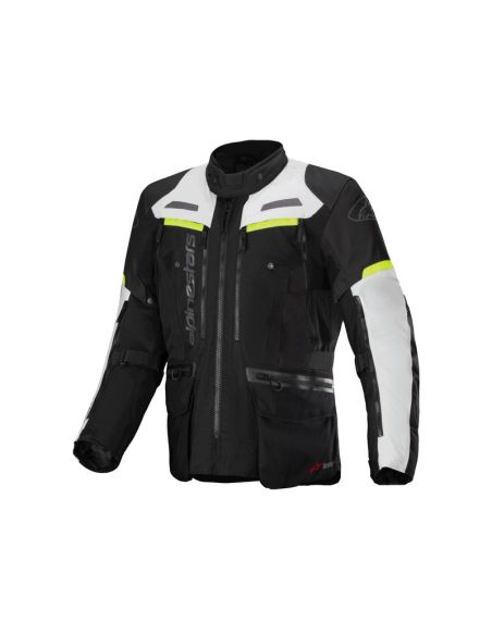Veste moto Alpinestars Bogota Pro Drystar Noir Gris Jaune