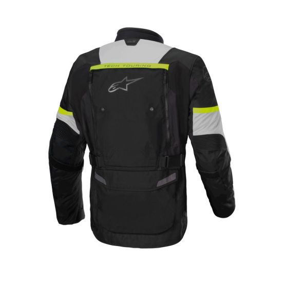 Veste moto Alpinestars Bogota Pro Drystar Noir Gris Jaune