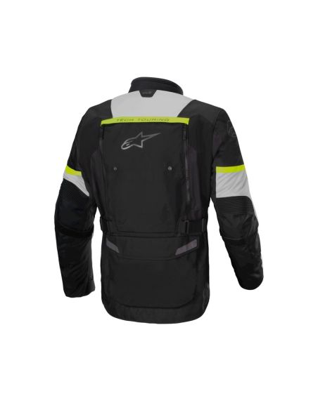 Veste moto Alpinestars Bogota Pro Drystar Noir Gris Jaune