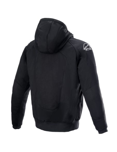 Sweat moto Alpinestars Chrome Ignition Noir Rouge Fluo