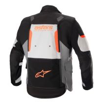 Veste moto Alpinestars Halo Drystar Gris Orange 2