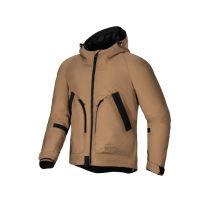 Veste moto Alpinestars Morush WP Marron