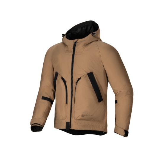 Veste moto Alpinestars Morush WP Marron