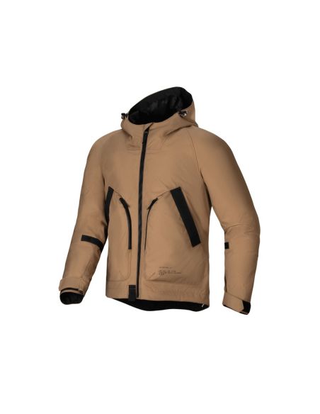 Veste moto Alpinestars Morush WP Marron