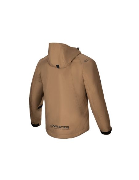 Veste moto Alpinestars Morush WP Marron