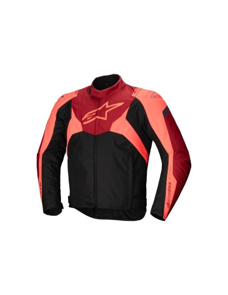 Blouson moto Alpinestars T-Jaws V4 Waterproof Rouge Noir