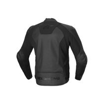 Blouson moto cuir racing Alpinestars Faster V3 Noir 2