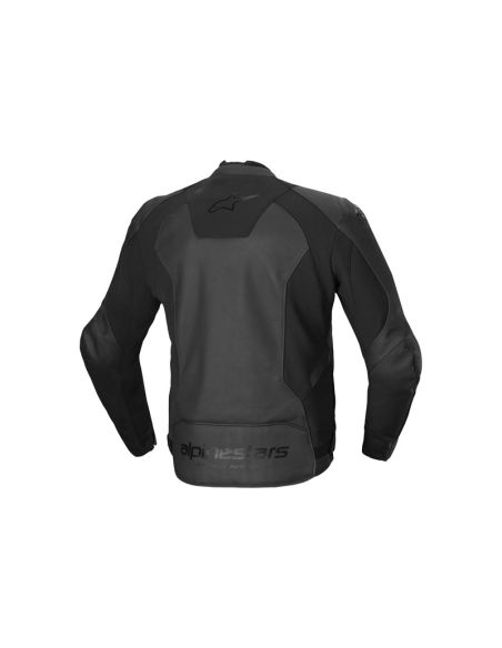 Blouson moto cuir racing Alpinestars Faster V3 Noir