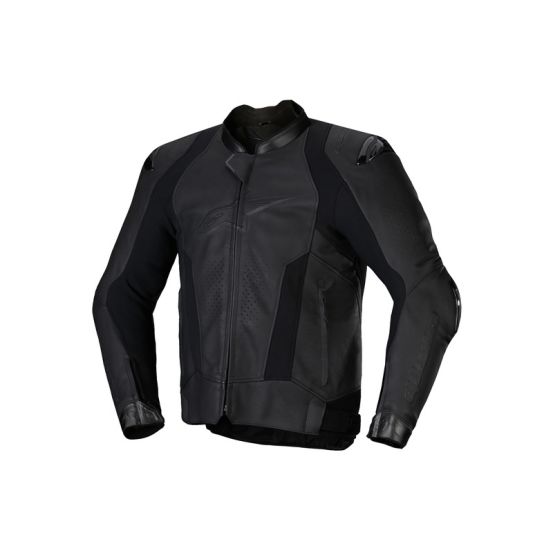 Blouson moto cuir racing Alpinestars Missile V3 Noir