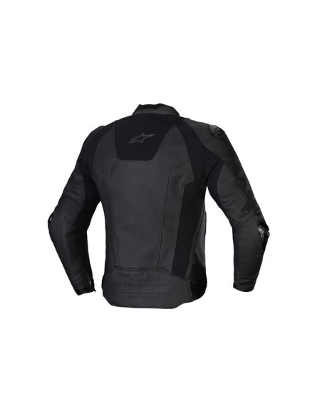 Blouson moto cuir racing Alpinestars Missile V3 Noir
