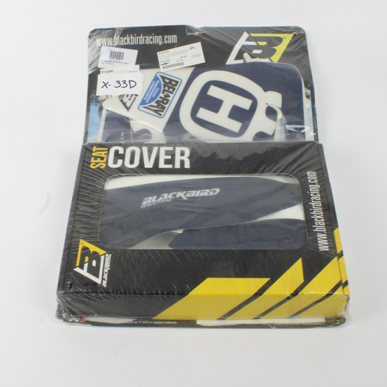 Kit déco + Housse BLACKBIRD Replica 2015 Factory Ricci Racing Husqvarna TC/FC 2016