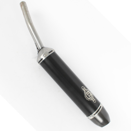 Silencieux d'échappement Scalvini Alu Noir/Carbone Honda 250 CR 1997-2001