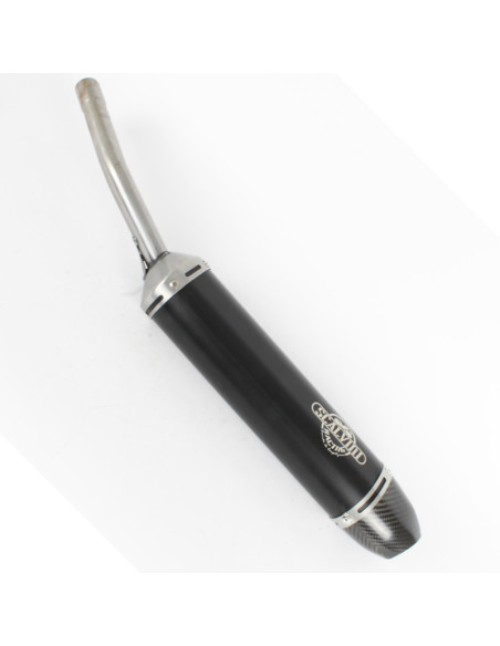 Silencieux d'échappement Scalvini Alu Noir/Carbone Honda 250 CR 1997-2001