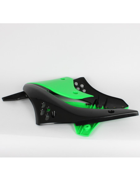 Ouies de radiateur - Noir Vert - UFO Kawasaki 450 KXF 2006-2008