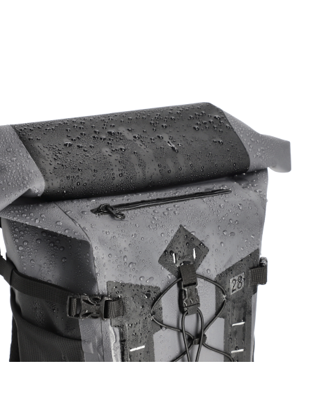 Sac à dos BAGSTER étanche Dryback 28L 28 L - Gris Noir