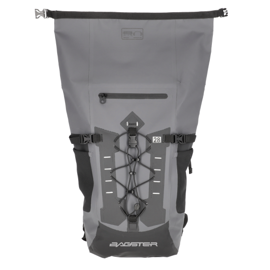 Sac à dos BAGSTER étanche Dryback 28L 28 L - Gris Noir