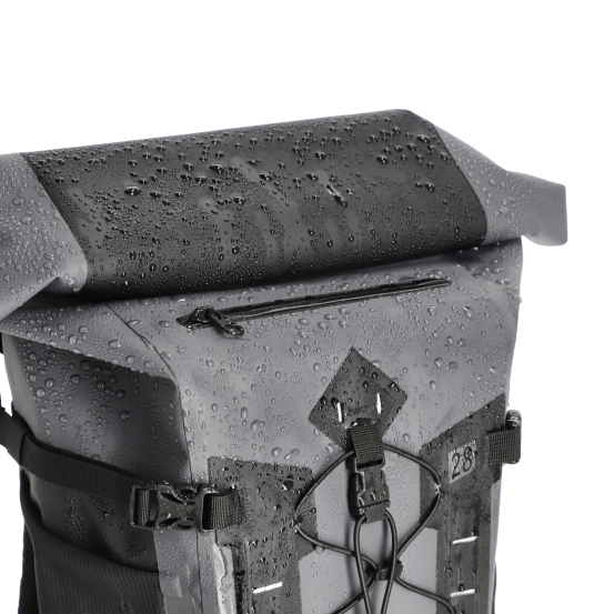 Sac à dos BAGSTER étanche Dryback 28L 28 L - Gris Noir