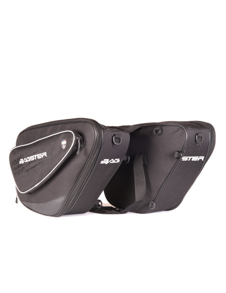 Sacoches cavalières BAGSTER Rival 30-40 L - Noir gris
