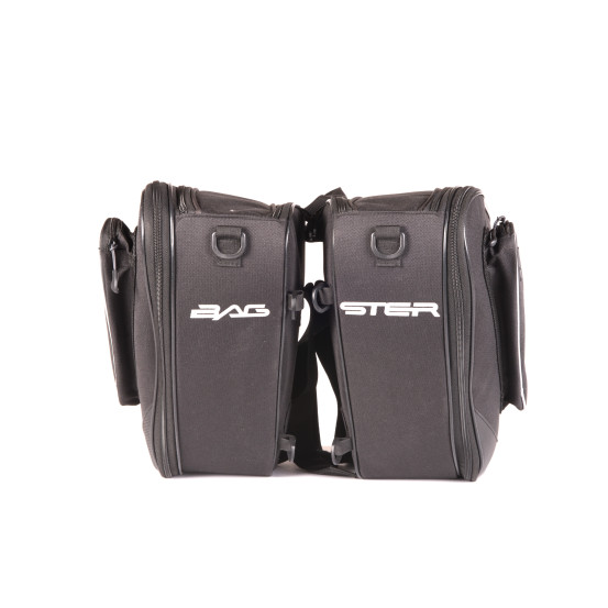 Sacoches cavalières BAGSTER Rival 30-40 L - Noir gris