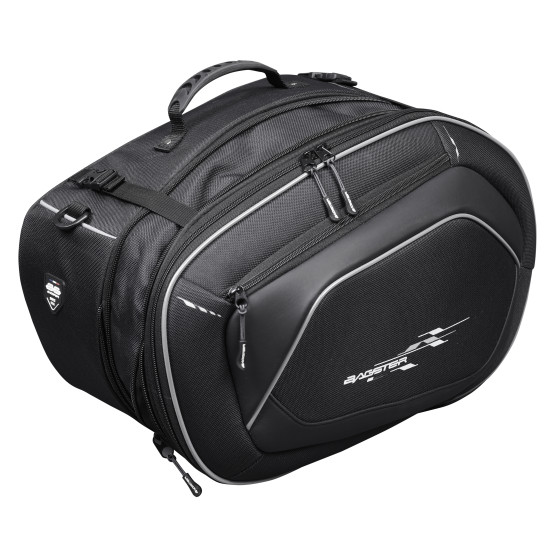 Sacoches cavalières BAGSTER Tourer 30-40 L - Noir gris