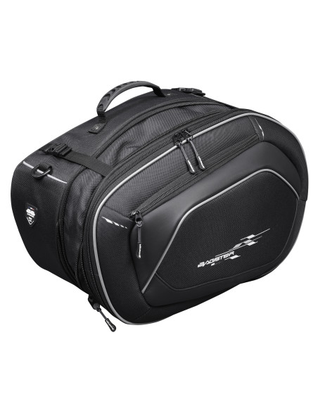 Sacoches cavalières BAGSTER Tourer 30-40 L - Noir gris