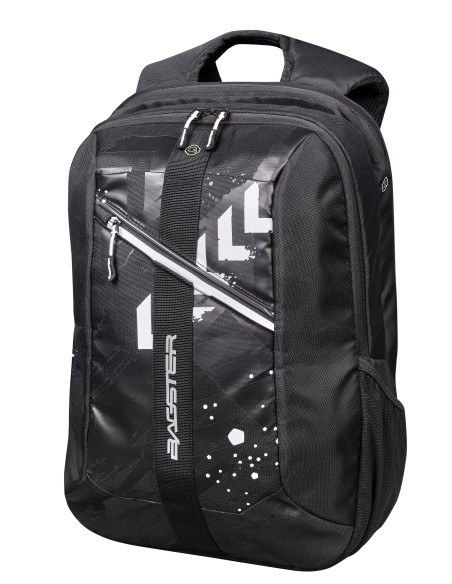 Sac à dos BAGSTER Compak 20 L - Noir Blanc