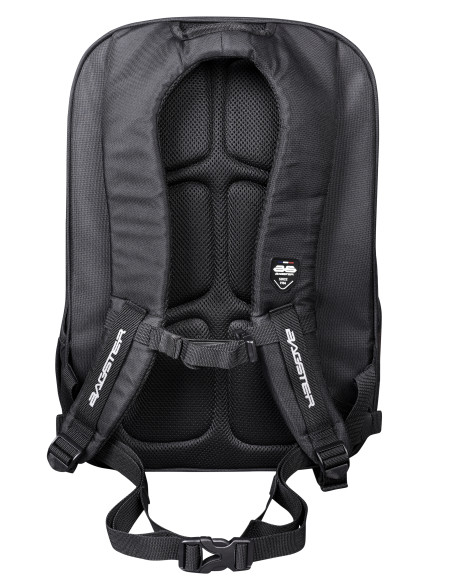 Sac à dos BAGSTER Compak 20 L - Noir Blanc