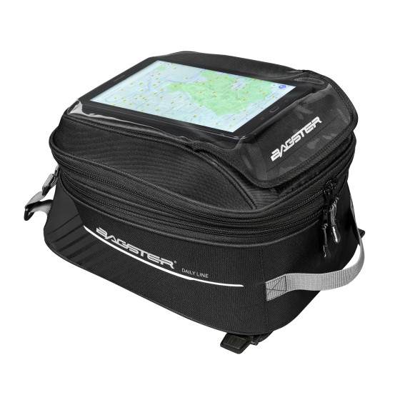 Sacoche de réservoir BAGSTER D-Line Impact Tradi 22 L - Noir
