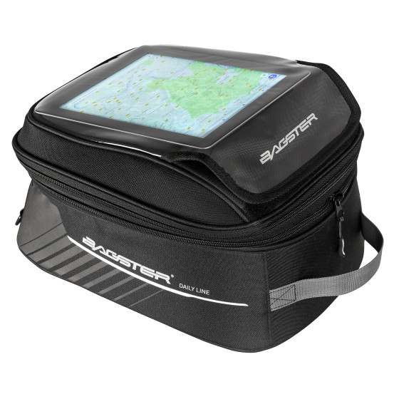 Sacoche de réservoir BAGSTER D-Line Impact Magnet 20-30 L - Noir