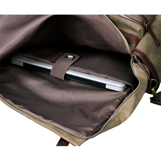Sacoche de selle BAGSTER Duffler 20-30 L - Kaki