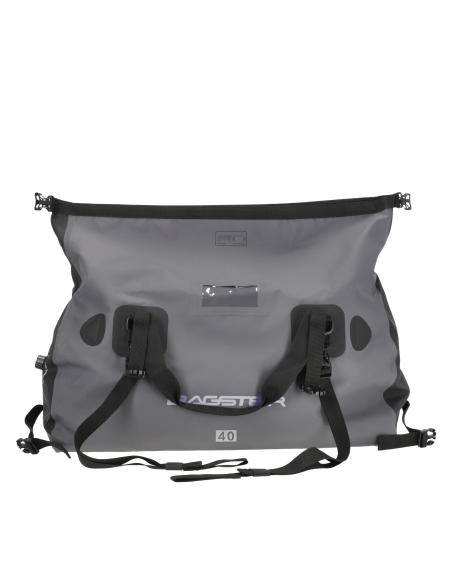 Sac de selle BAGSTER Drybag 40L 40 L - Gris Noir
